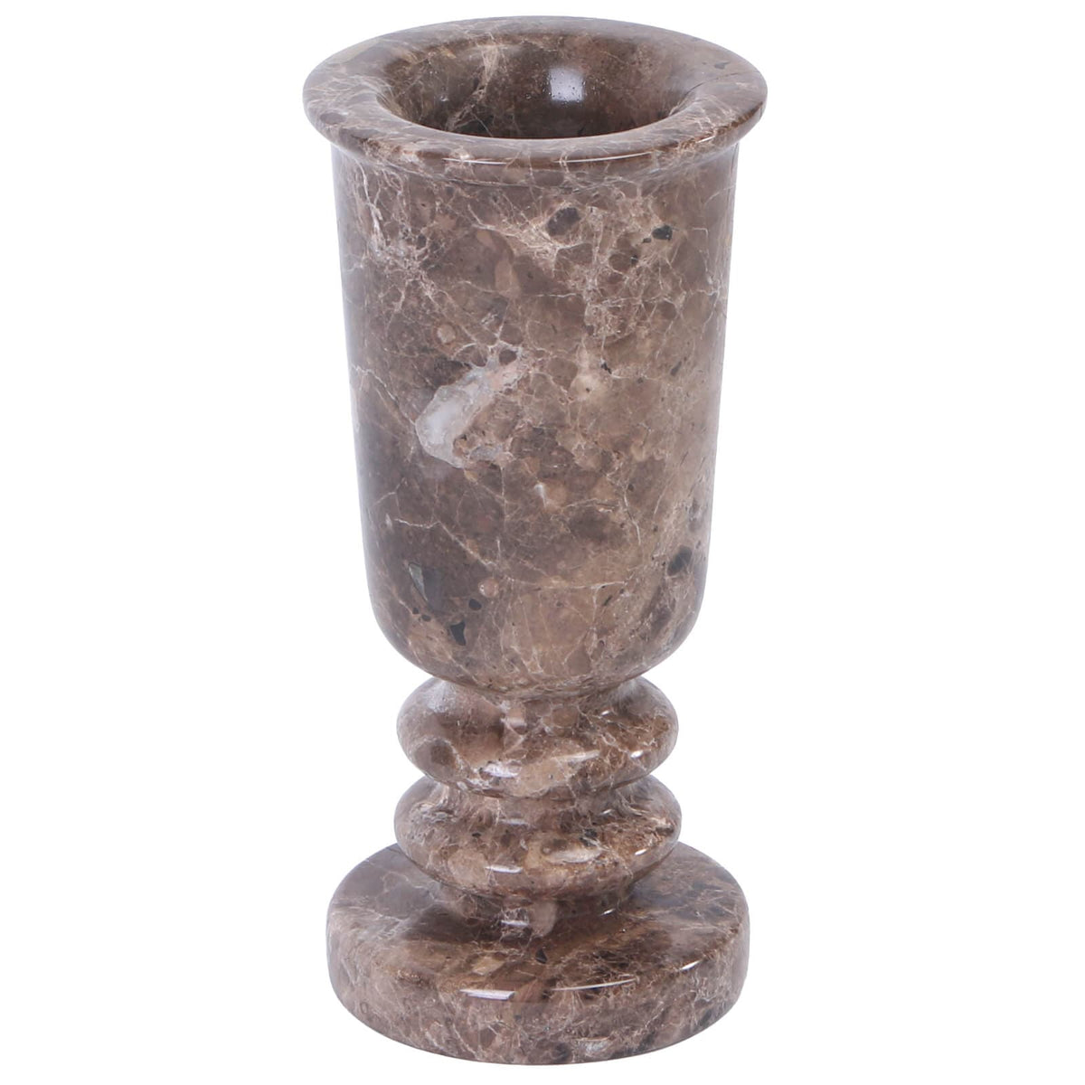 Keiichi Accessories Emperador Marble Vase House of Isabella UK
