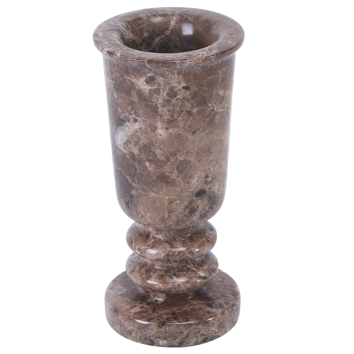 Keiichi Accessories Emperador Marble Vase House of Isabella UK