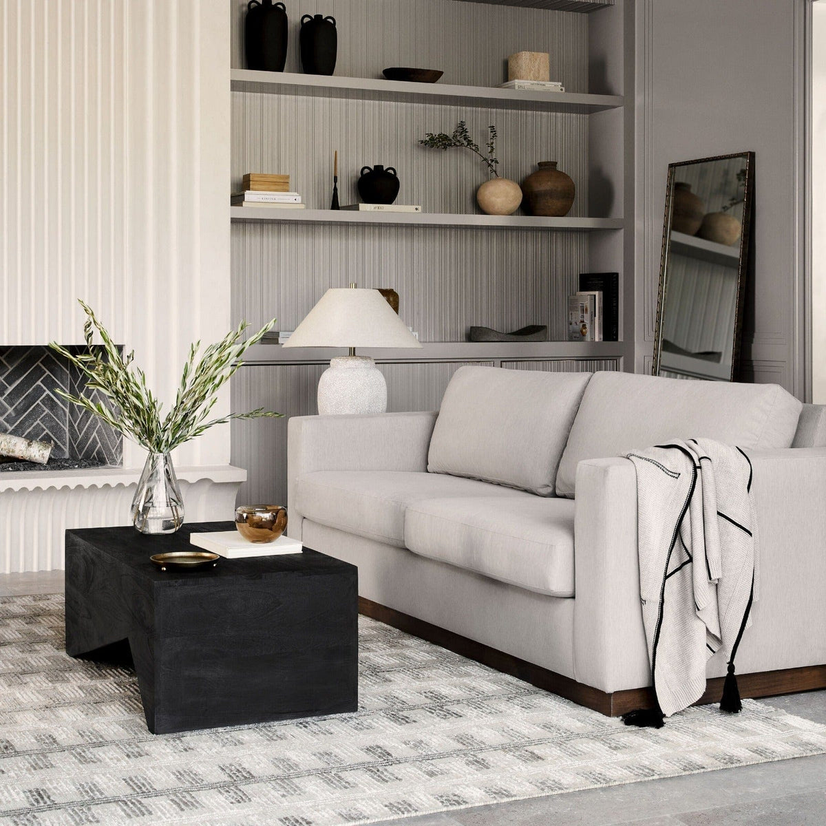 Keiichi Accessories Fleck Knitted Throw 152 x 127 cm House of Isabella UK