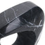 Keiichi Accessories Geometric Sculpture in Black Marble House of Isabella UK