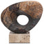 Keiichi Accessories Geometric Sculpture in Coffee Marble House of Isabella UK