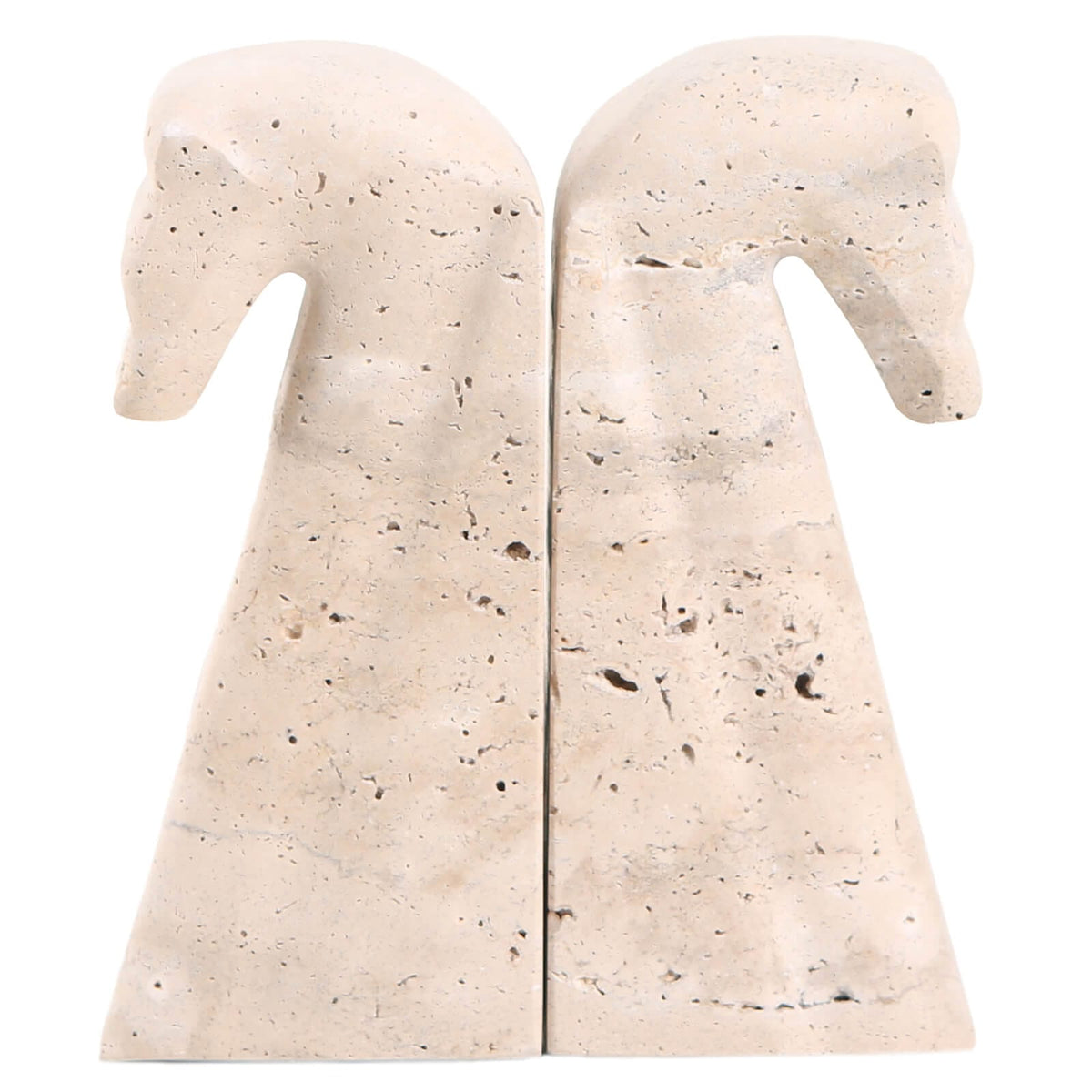 Keiichi Accessories Horse Bookends in Marble House of Isabella UK