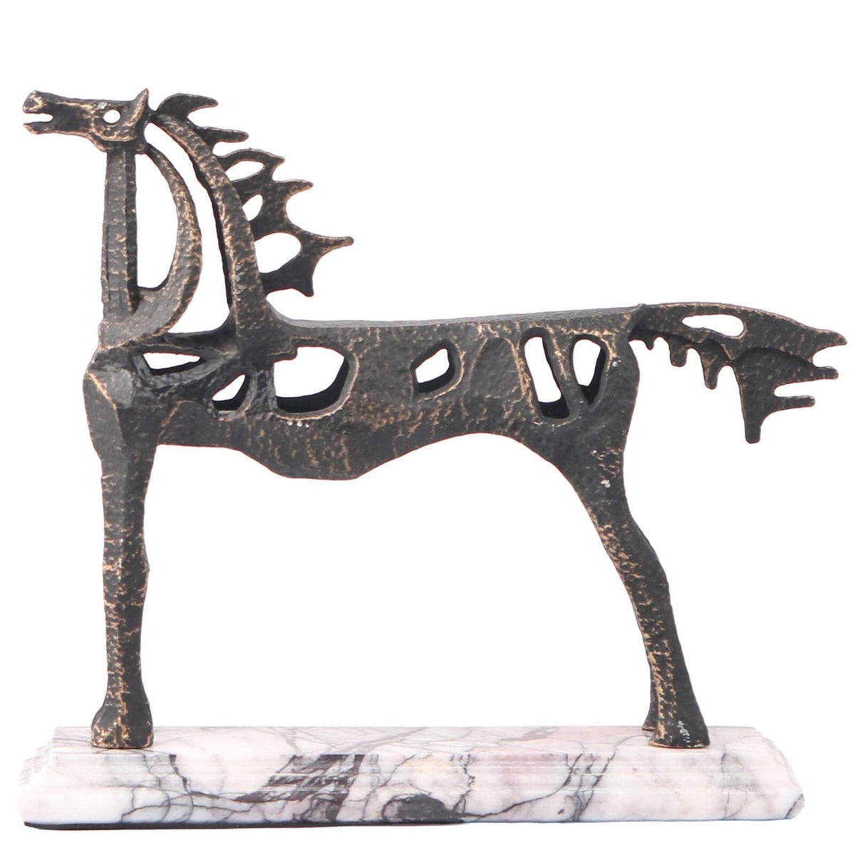 Keiichi Accessories Horse Sculpture in Dark Bronze House of Isabella UK