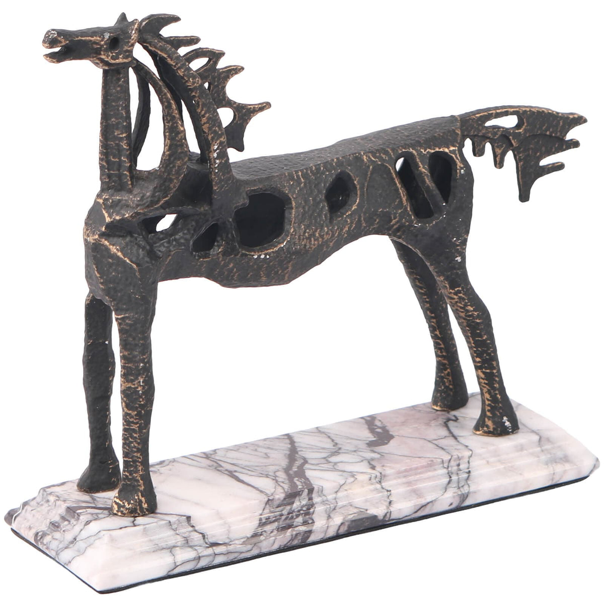 Keiichi Accessories Horse Sculpture in Dark Bronze House of Isabella UK