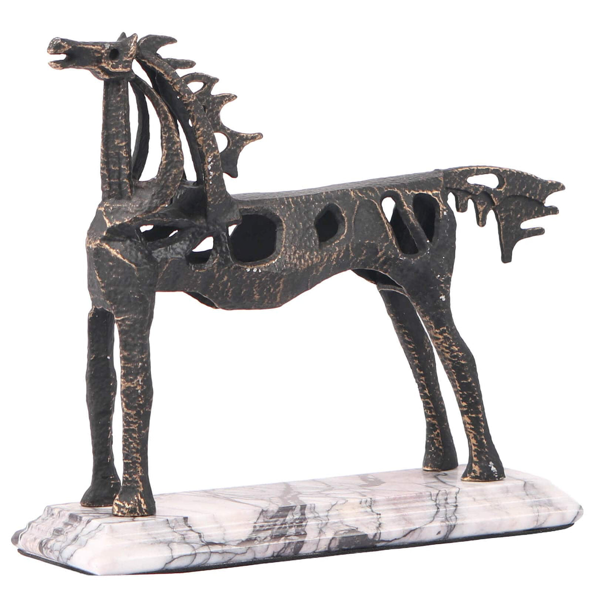 Keiichi Accessories Horse Sculpture in Dark Bronze House of Isabella UK