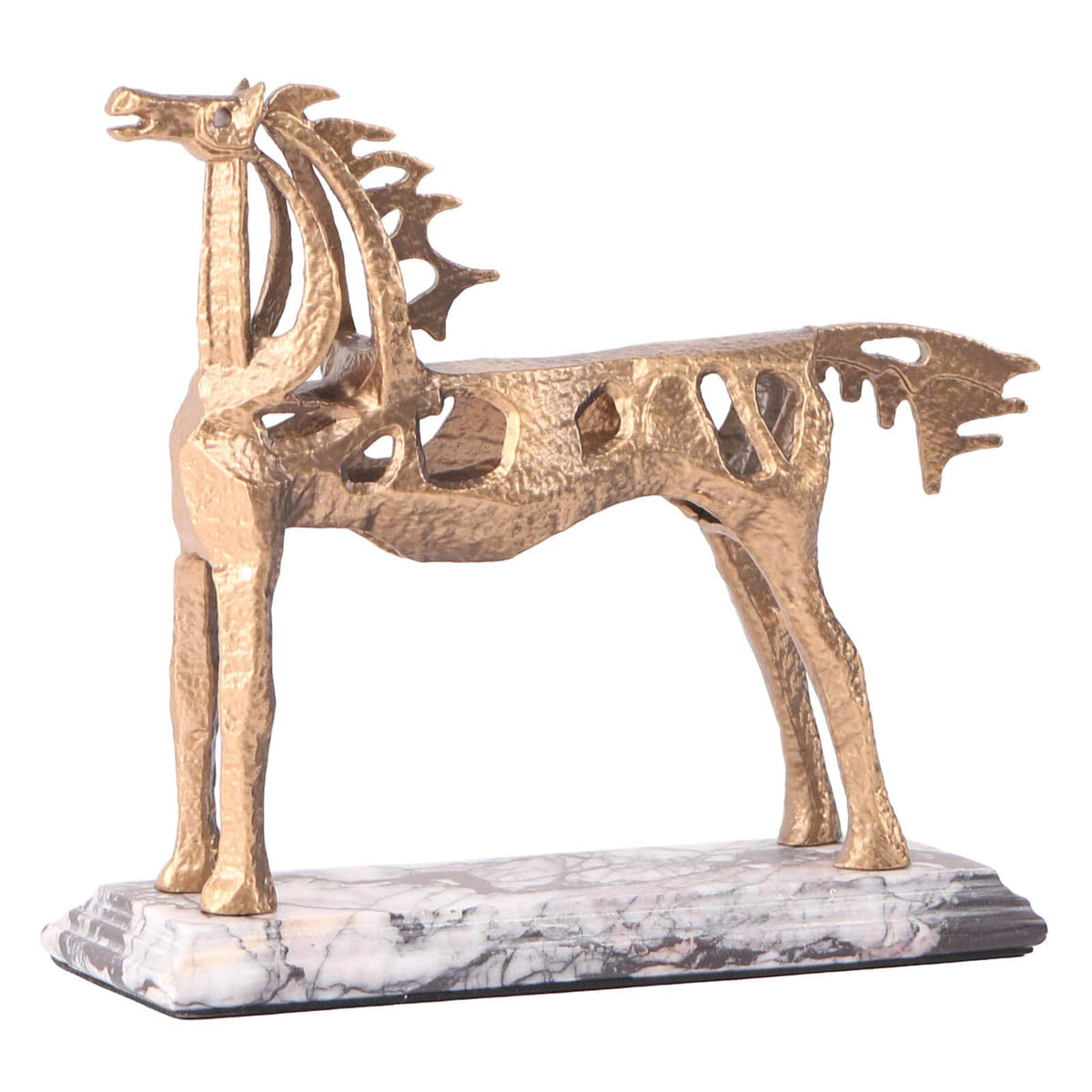Keiichi Accessories Horse Sculpture in Gold House of Isabella UK