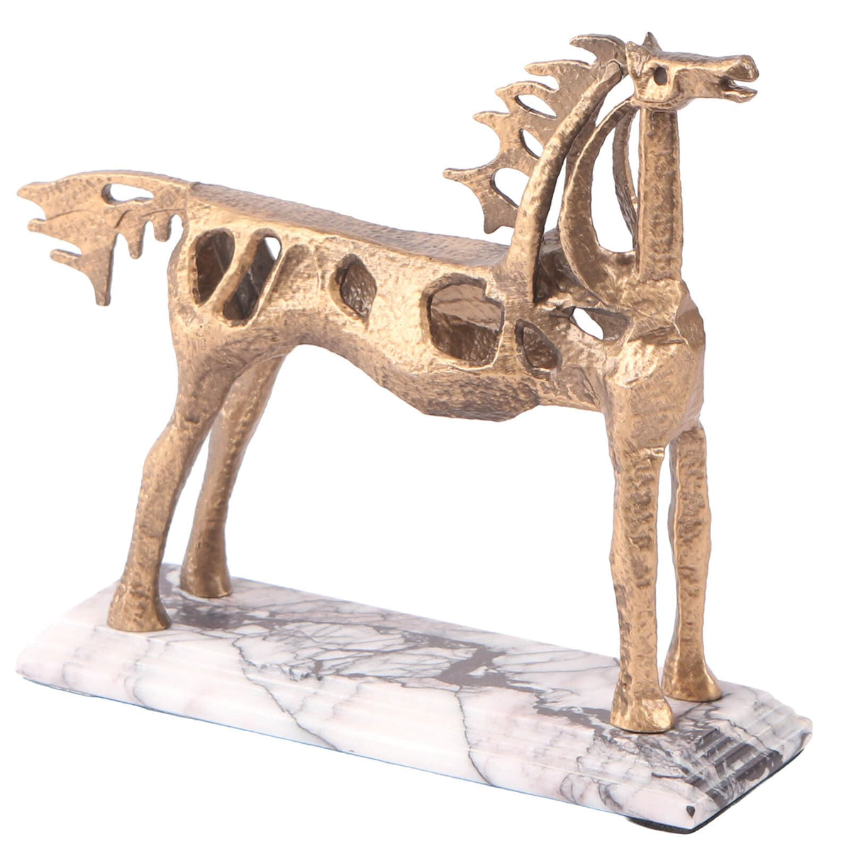 Keiichi Accessories Horse Sculpture in Gold House of Isabella UK