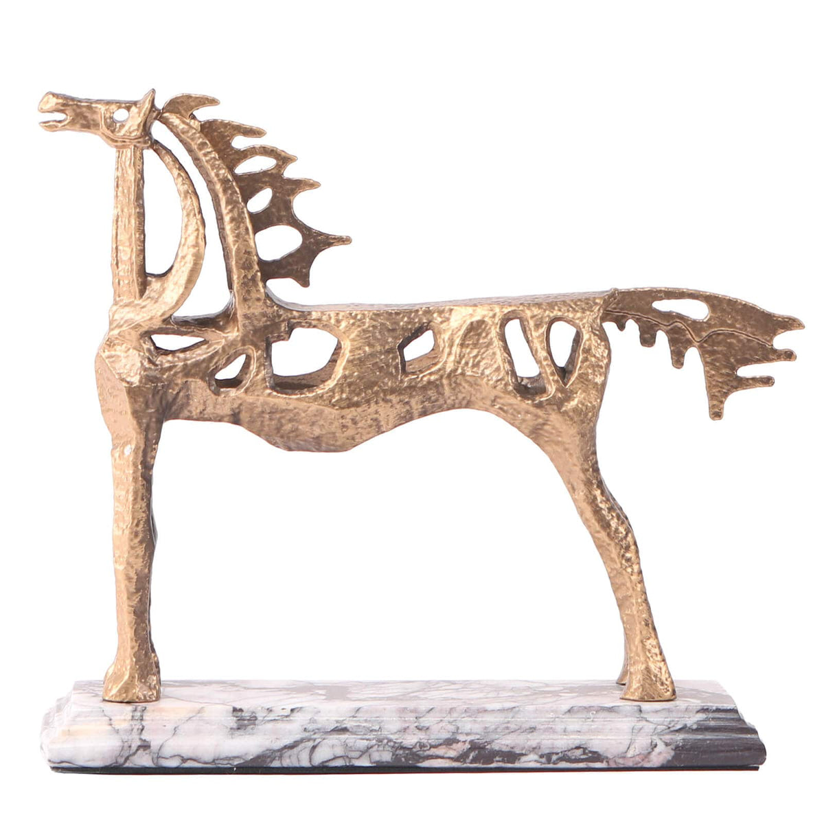 Keiichi Accessories Horse Sculpture in Gold House of Isabella UK