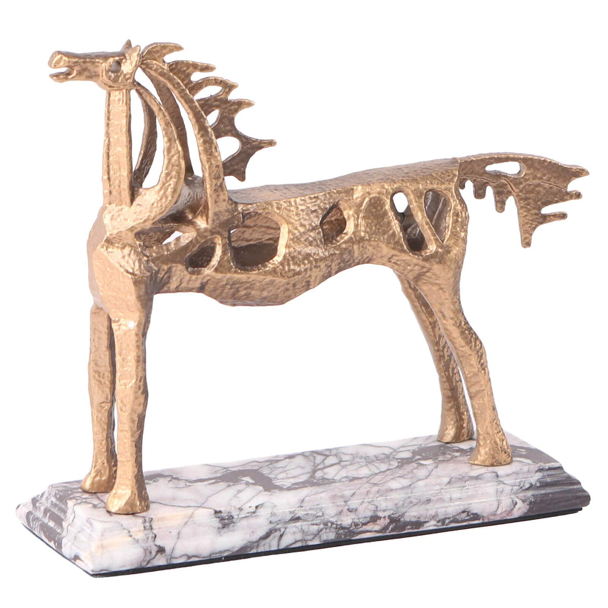 Keiichi Accessories Horse Sculpture in Gold House of Isabella UK