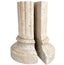 Keiichi Accessories Lachlan Pillar Bookend in Travertine - Single House of Isabella UK