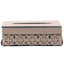 Keiichi Accessories Leather Woven Tissue Holder House of Isabella UK