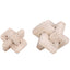 Keiichi Accessories Loop Sculpture in Beige Stone - Small House of Isabella UK