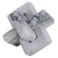 Keiichi Accessories Loop Sculpture in Grey Marble - Large House of Isabella UK