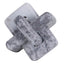 Keiichi Accessories Loop Sculpture in Grey Marble - Small House of Isabella UK