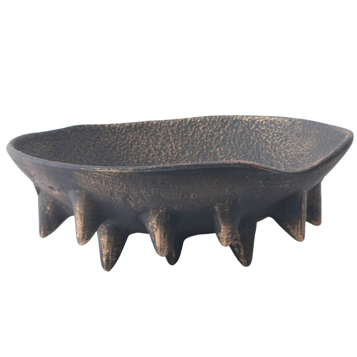 Keiichi Accessories Metal Bowl in Vintage Black House of Isabella UK