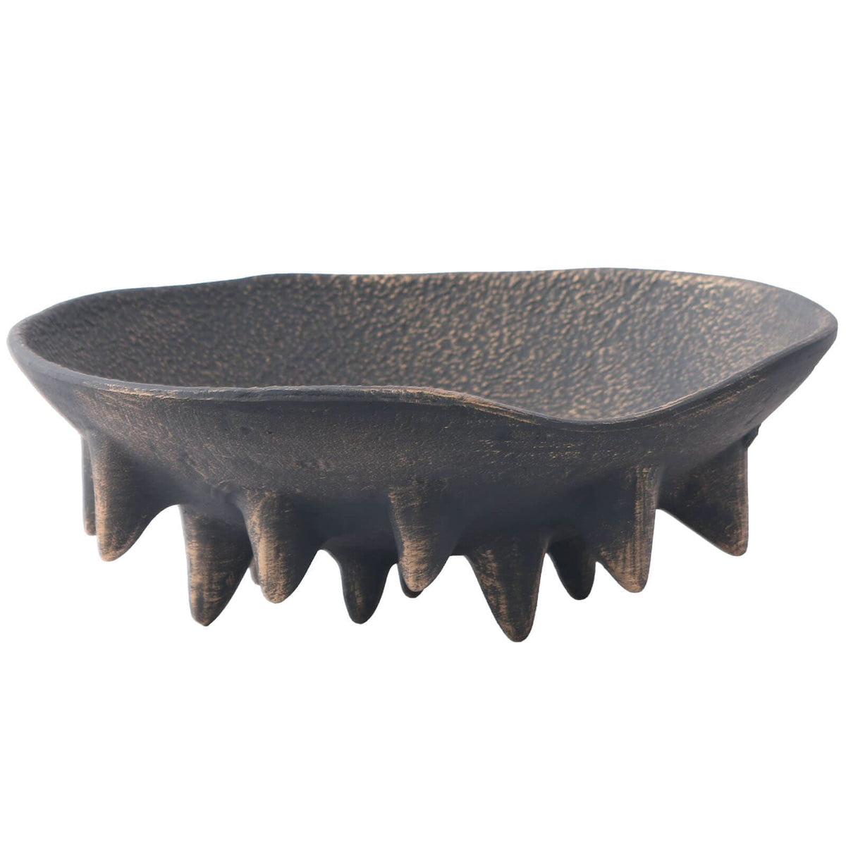 Keiichi Accessories Metal Bowl in Vintage Black House of Isabella UK