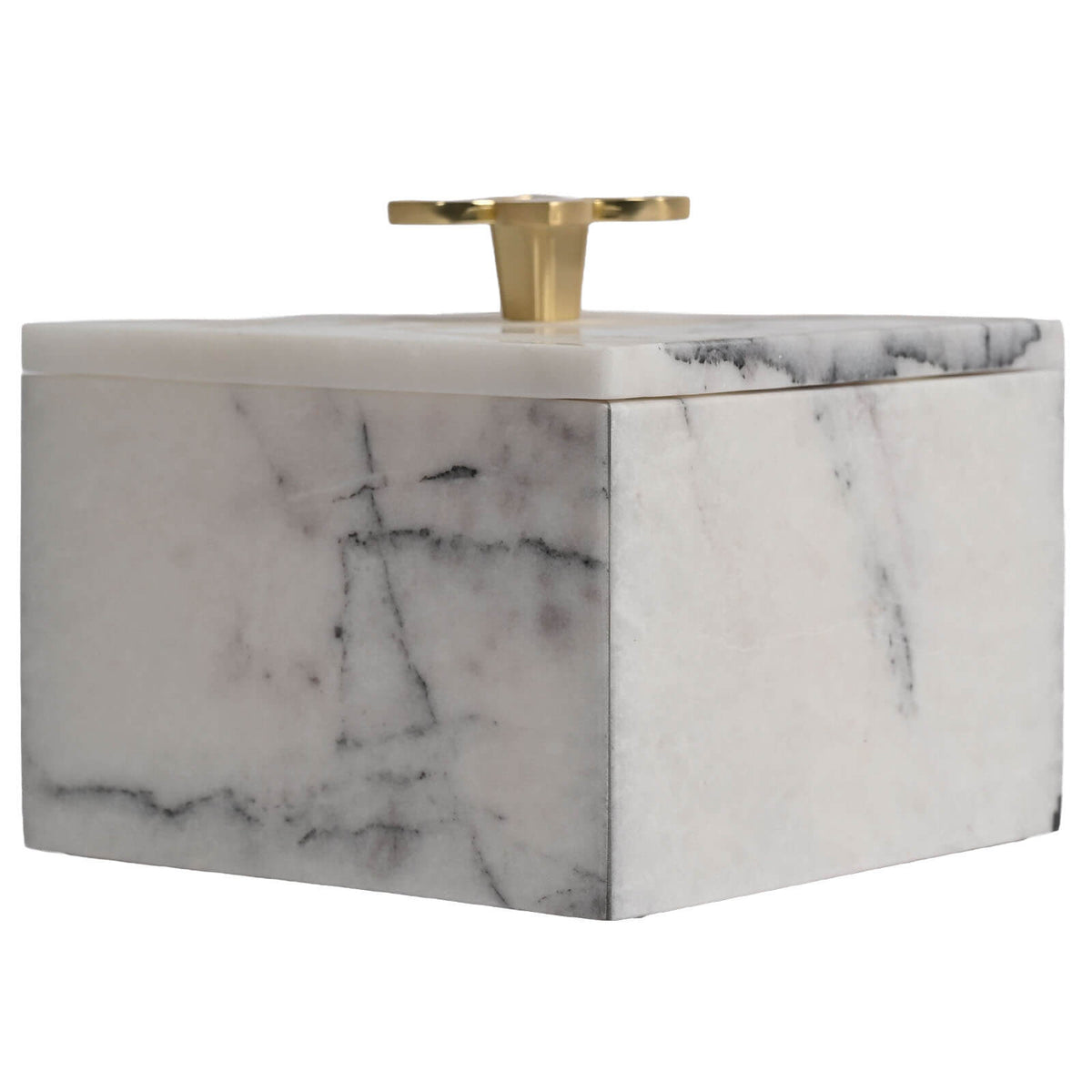 Keiichi Accessories Minimal Square Marble Box House of Isabella UK