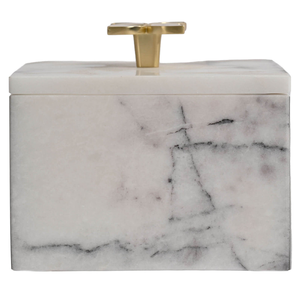 Keiichi Accessories Minimal Square Marble Box House of Isabella UK