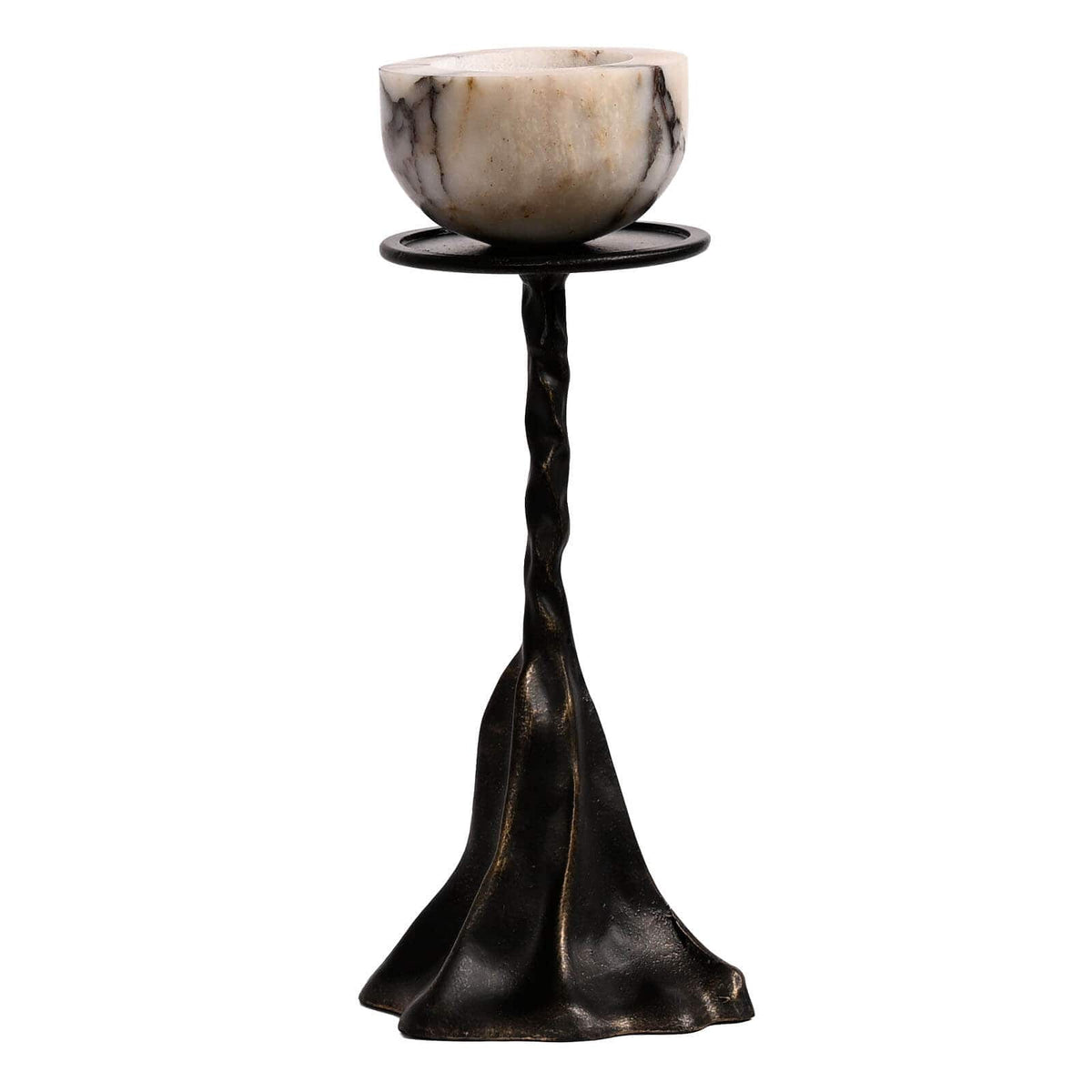 Keiichi Accessories Modern Pedestal Candle Holder - Small House of Isabella UK