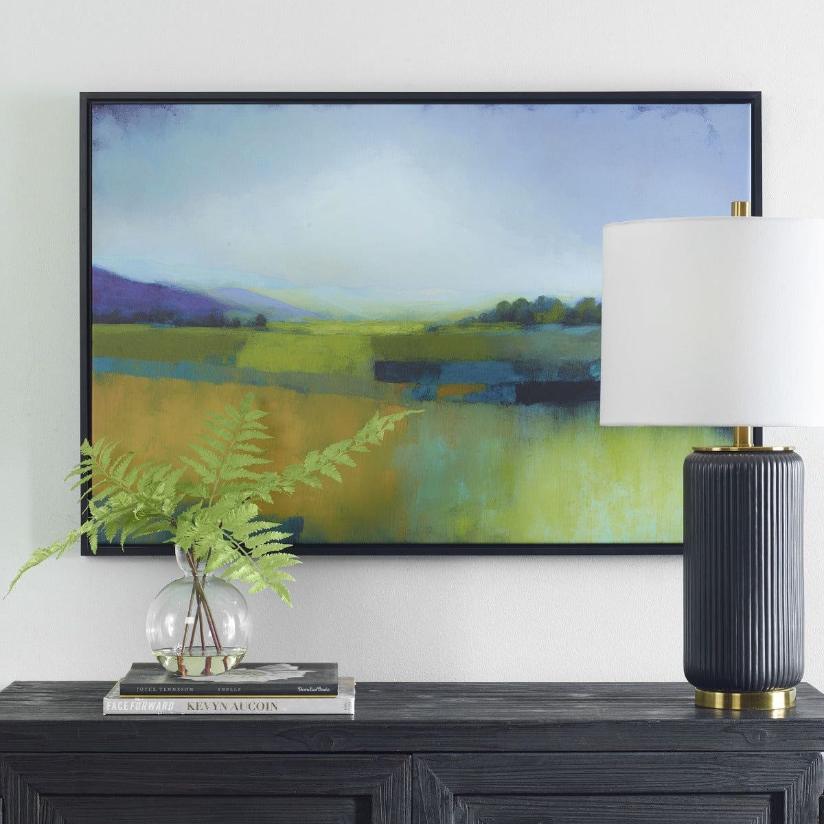 Keiichi Accessories Morning Sunrise Framed Canvas House of Isabella UK