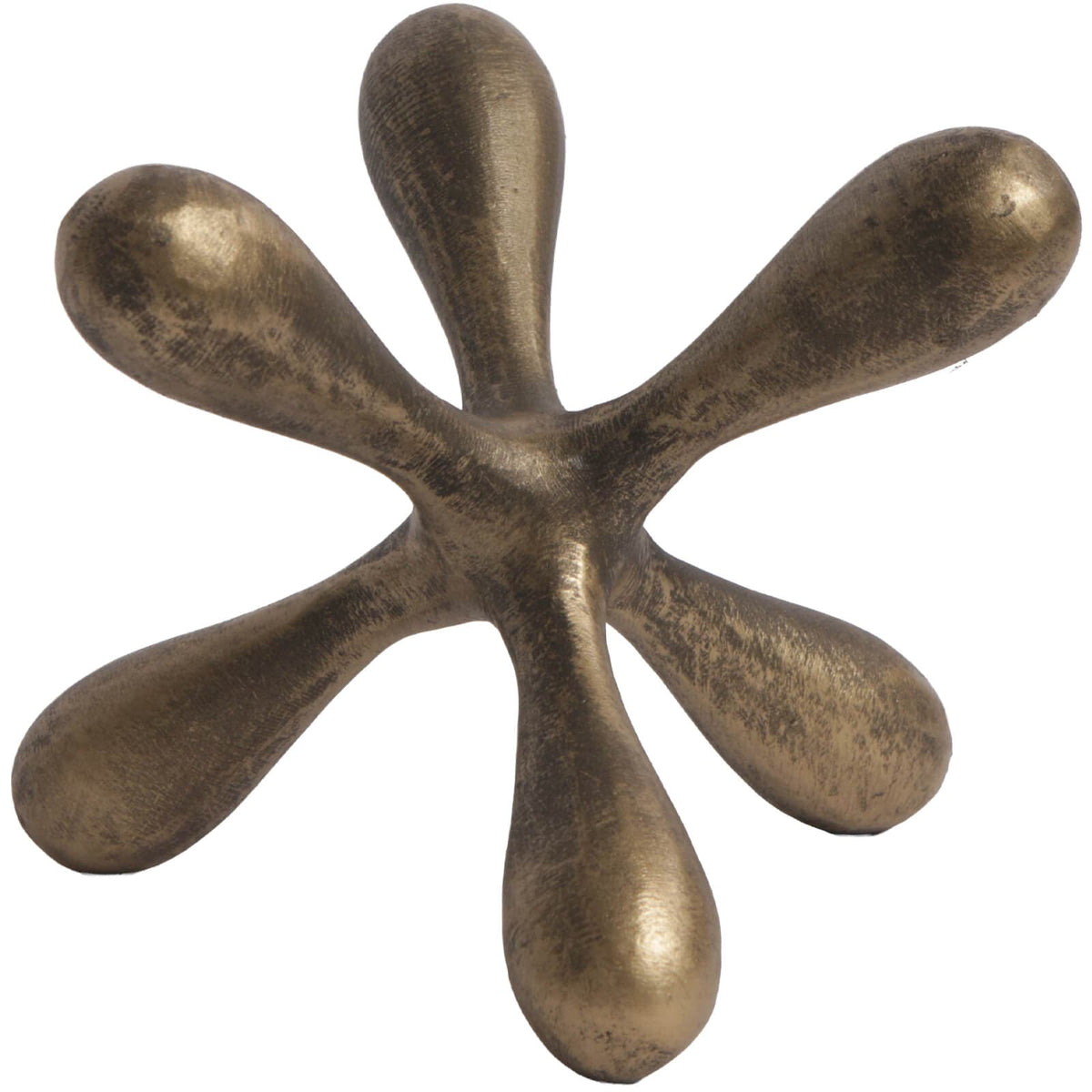 Keiichi Accessories Organic Geometry Sculpture in Aged Golden Bronze House of Isabella UK