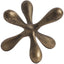 Keiichi Accessories Organic Geometry Sculpture in Aged Golden Bronze House of Isabella UK