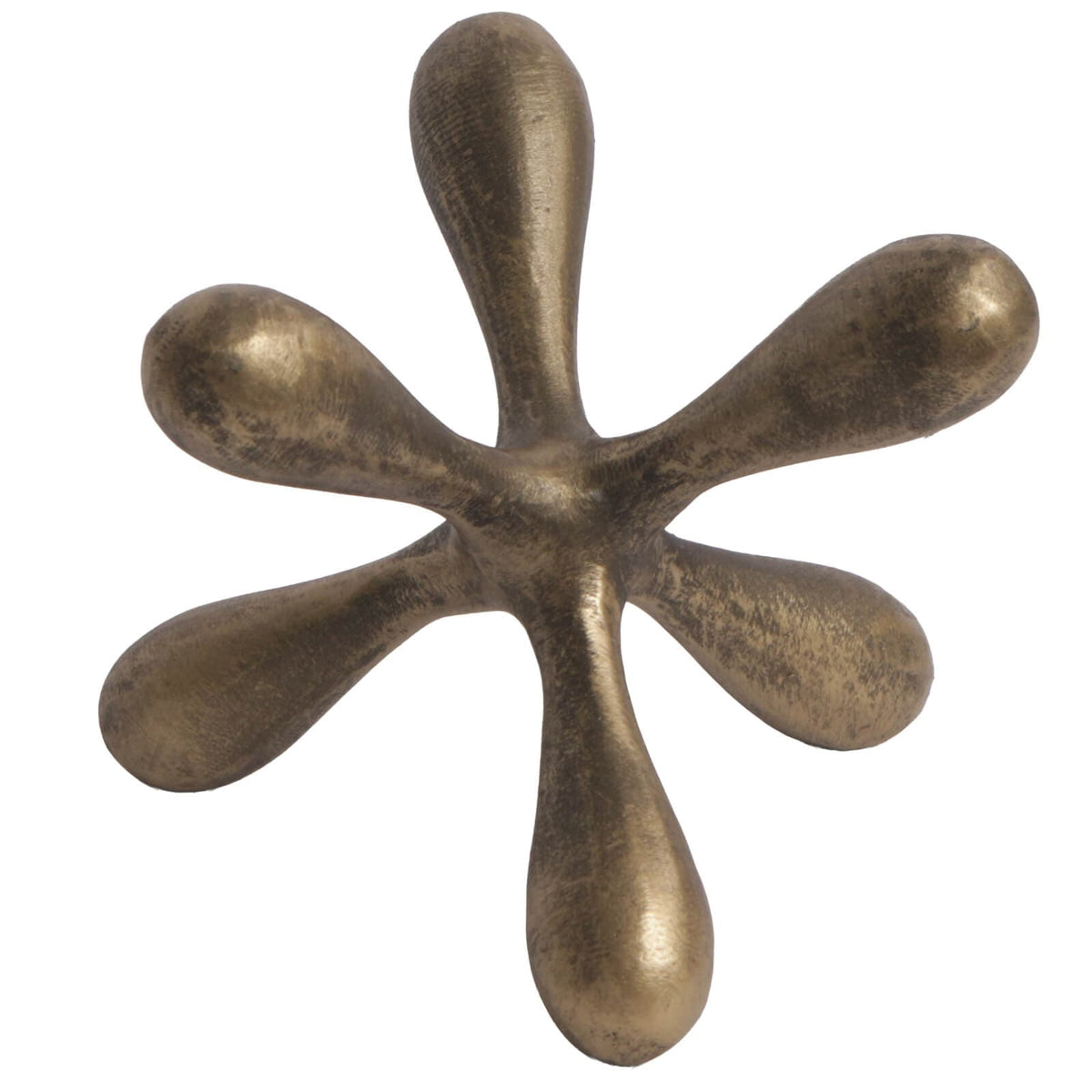 Keiichi Accessories Organic Geometry Sculpture in Aged Golden Bronze House of Isabella UK
