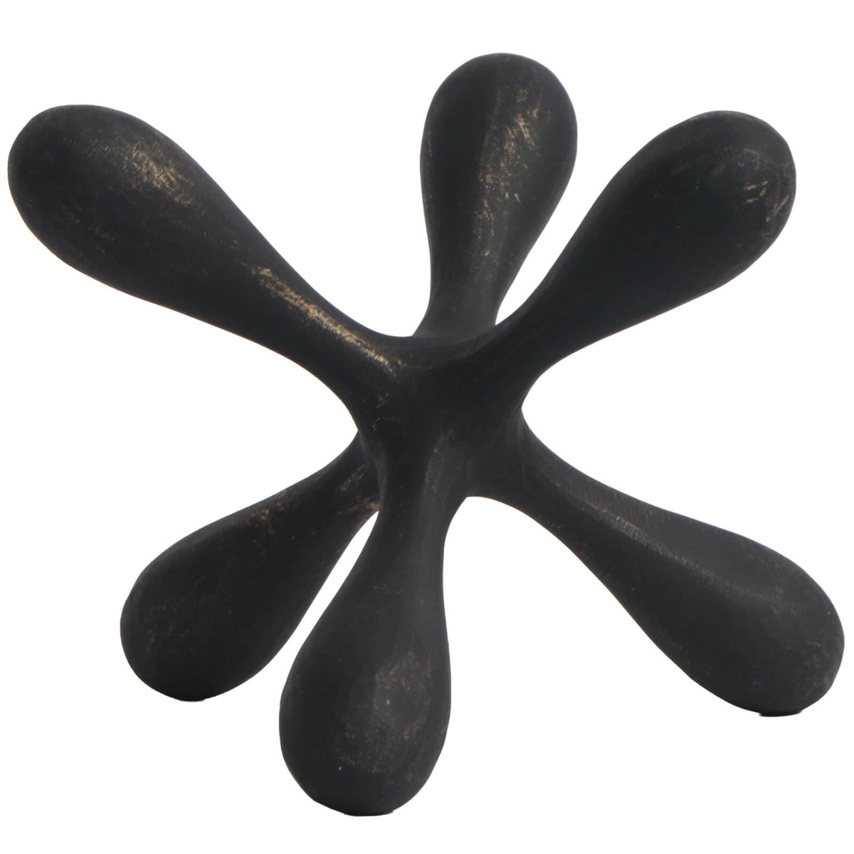 Keiichi Accessories Organic Geometry Sculpture in Black Bronze House of Isabella UK
