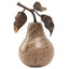 Keiichi Accessories Pear Ornament in Brown Marble House of Isabella UK