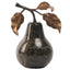 Keiichi Accessories Pear Ornament in Forest Green Marble House of Isabella UK
