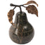 Keiichi Accessories Pear Ornament in Forest Green Marble House of Isabella UK