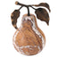 Keiichi Accessories Pear Ornament in Golden Bronze Marble House of Isabella UK