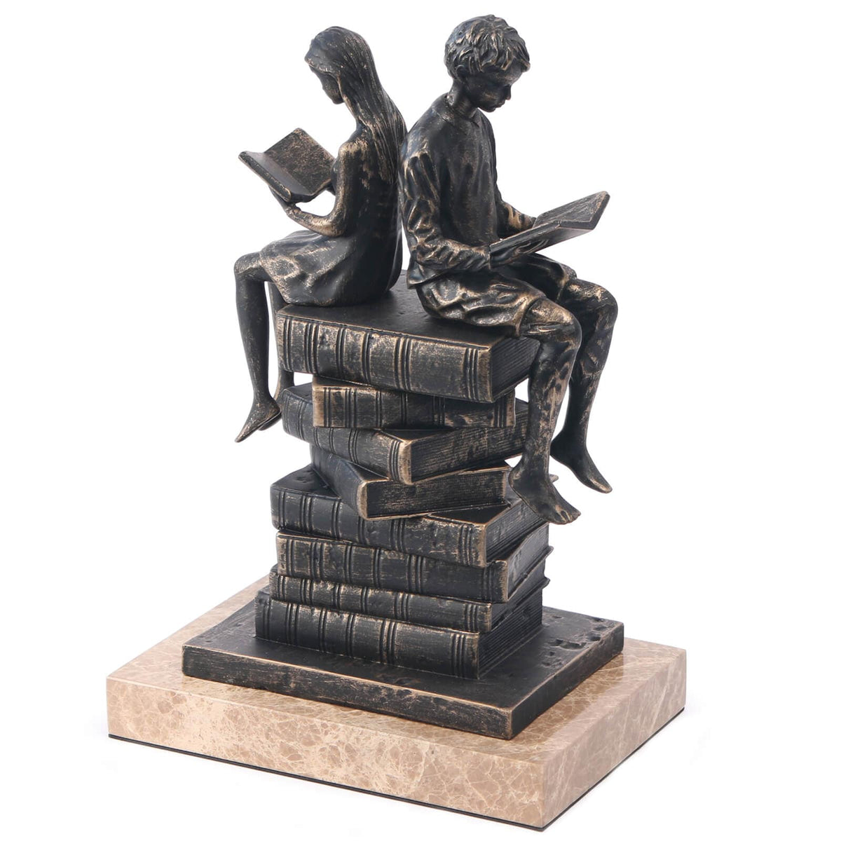 Keiichi Accessories Reading Figures Sculpture House of Isabella UK