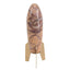 Keiichi Accessories Rocket Sculpture in Brown Marble - Small House of Isabella UK
