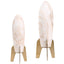 Keiichi Accessories Rocket Sculpture in White Marble - Large House of Isabella UK