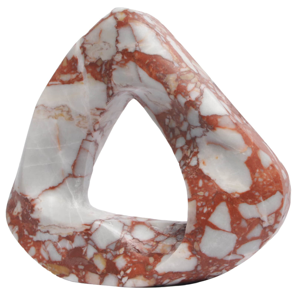 Keiichi Accessories Rosso Loop Abstract Art Ornament House of Isabella UK