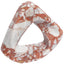 Keiichi Accessories Rosso Loop Abstract Art Ornament House of Isabella UK