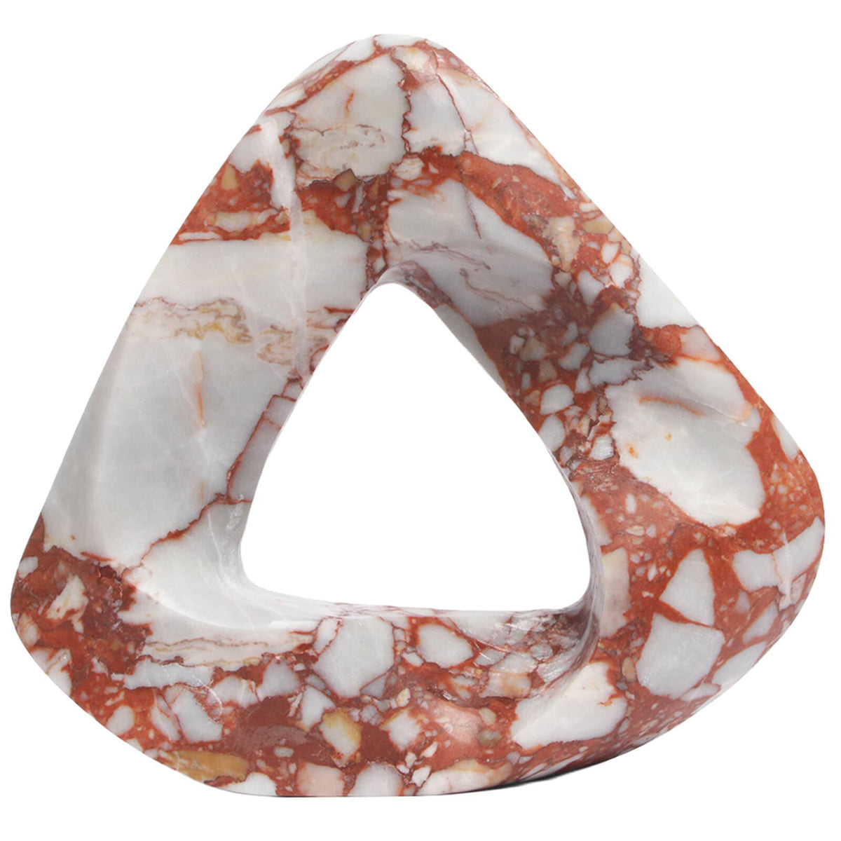 Keiichi Accessories Rosso Loop Abstract Art Ornament House of Isabella UK