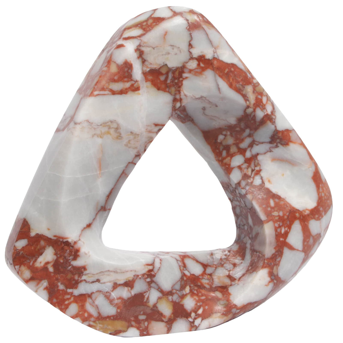 Keiichi Accessories Rosso Loop Abstract Art Ornament House of Isabella UK