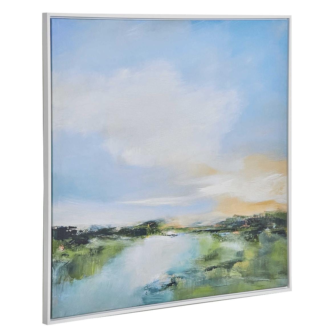 Keiichi Accessories The River Glows Framed Canvas House of Isabella UK