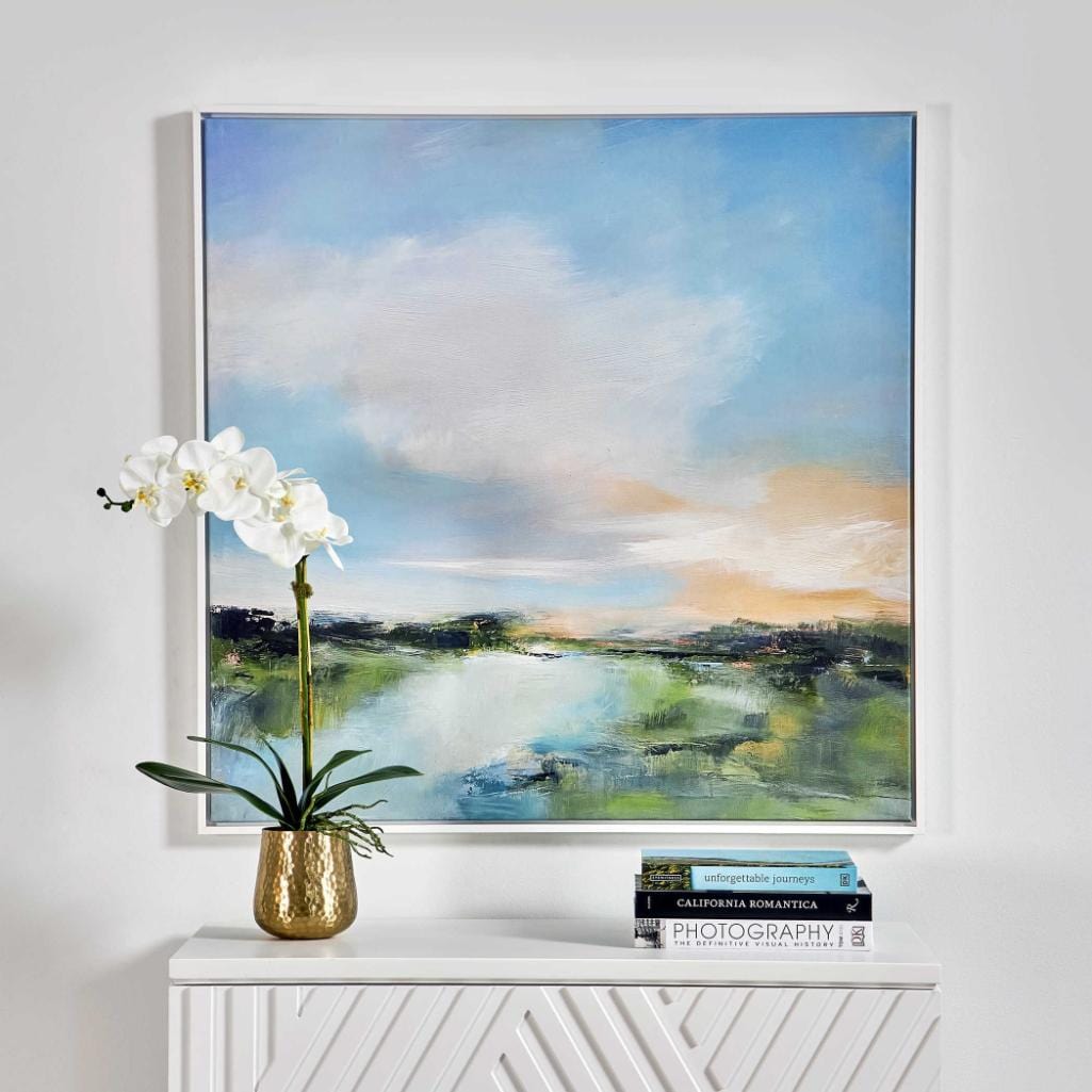 Keiichi Accessories The River Glows Framed Canvas House of Isabella UK