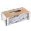 Keiichi Accessories Tissue Holder in White Marble House of Isabella UK