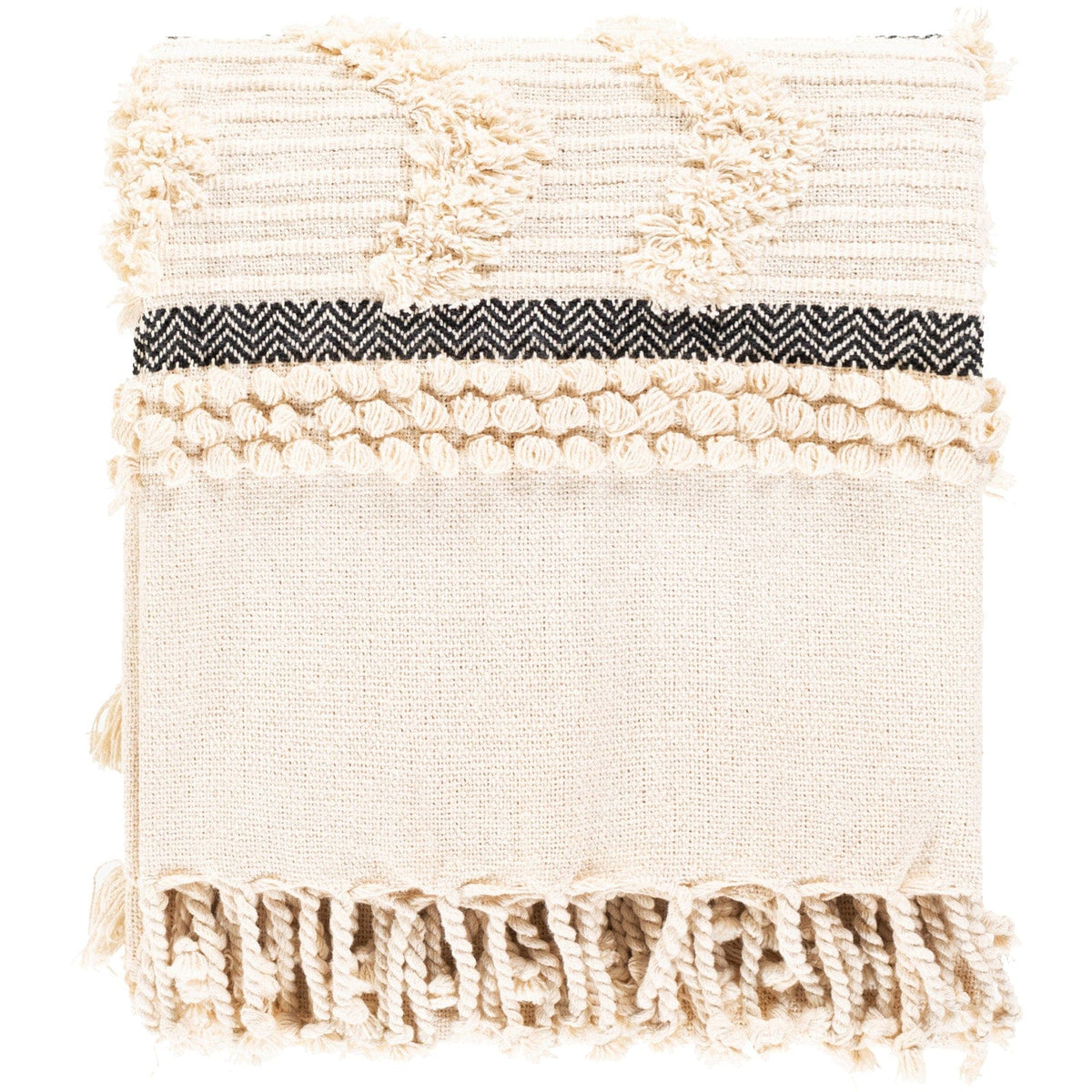 Keiichi Accessories Vasant Hand Woven Throw 152 x 127 cm House of Isabella UK