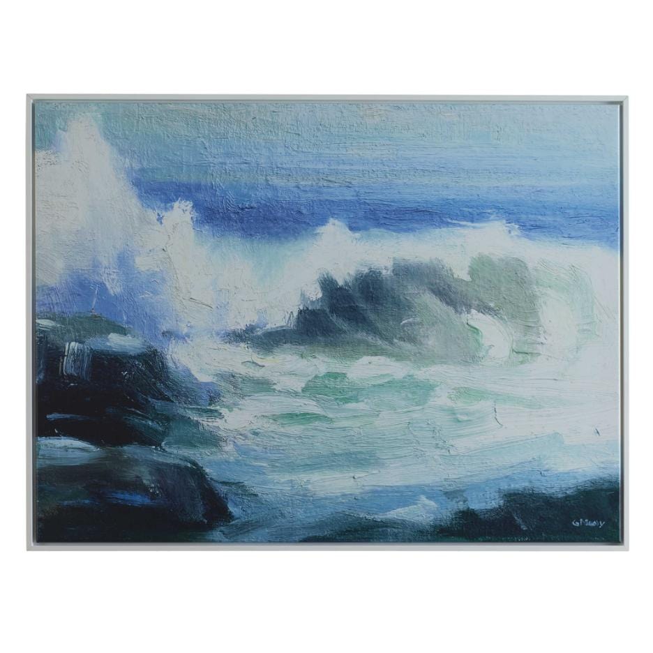 Keiichi Accessories Wave Framed Canvas House of Isabella UK