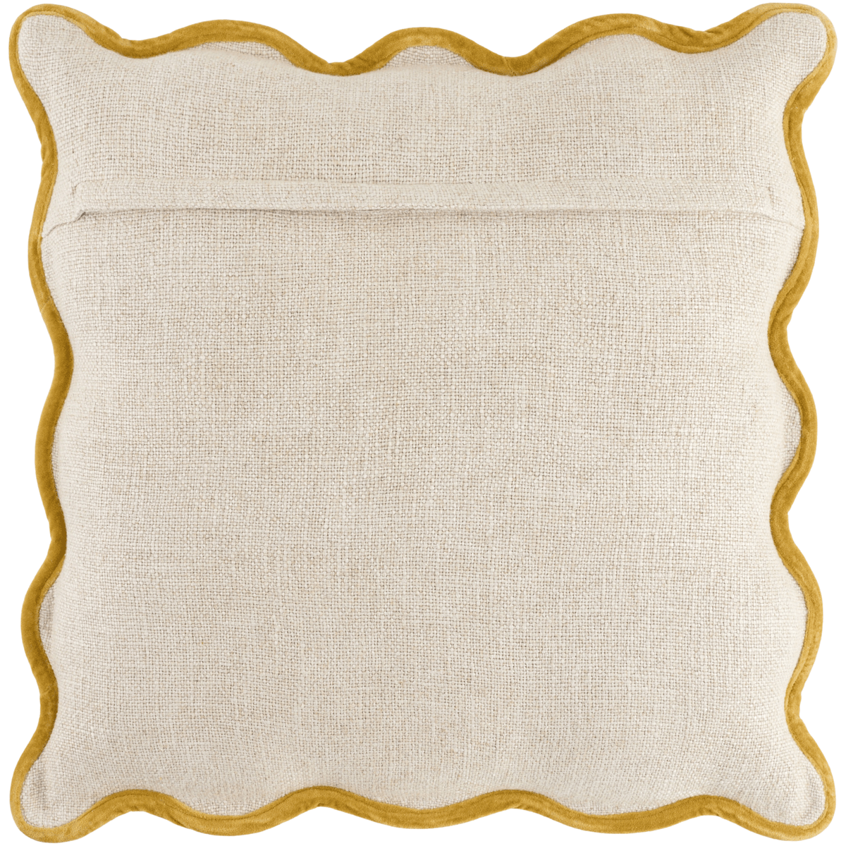 Keiichi Decor Caliza Woven Cushion in Mustard - 51 x 51 cm House of Isabella UK