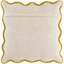 Keiichi Decor Caliza Woven Cushion in Mustard - 51 x 51 cm House of Isabella UK