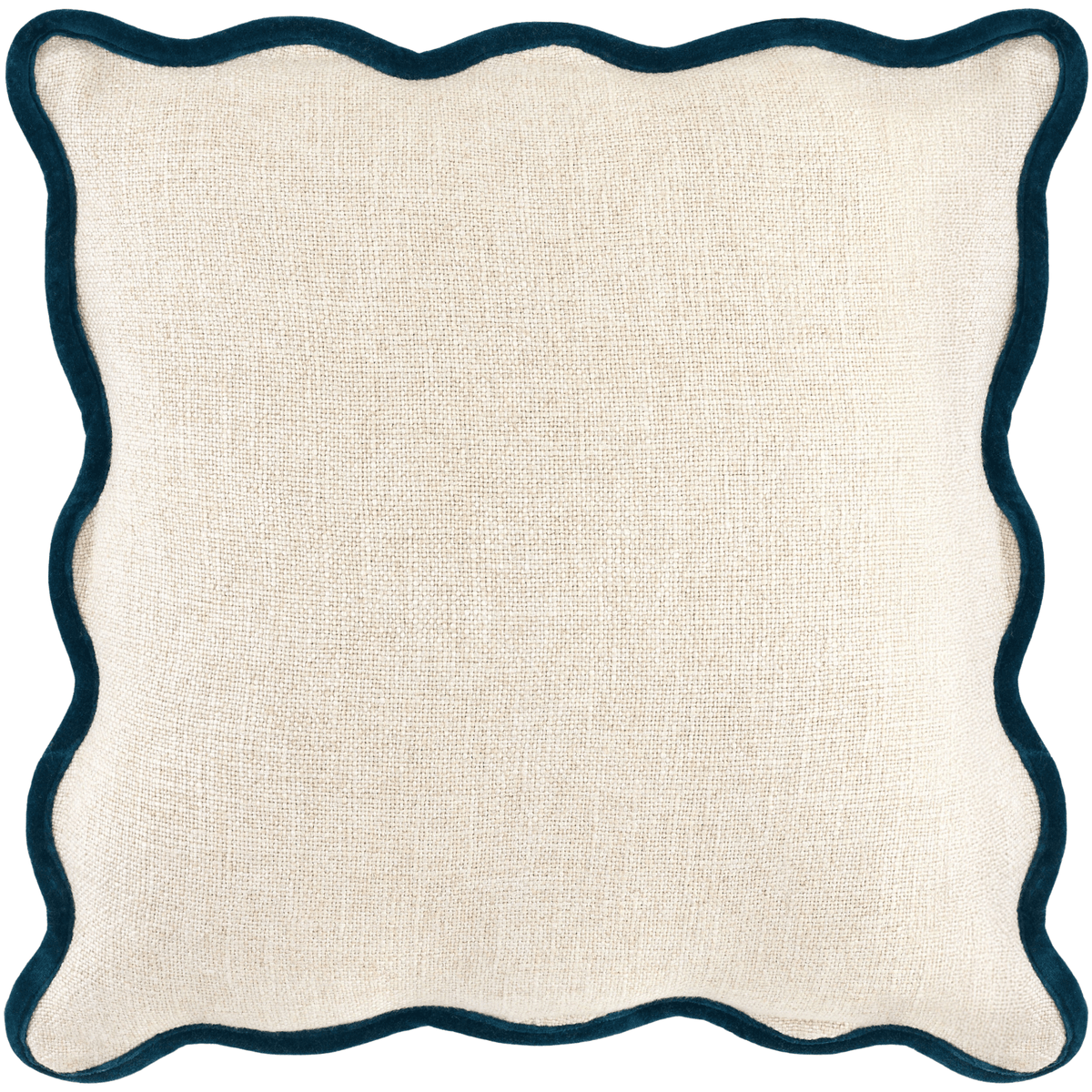 Keiichi Decor Caliza Woven Cushion in Peacock - 51 x 51 cm House of Isabella UK