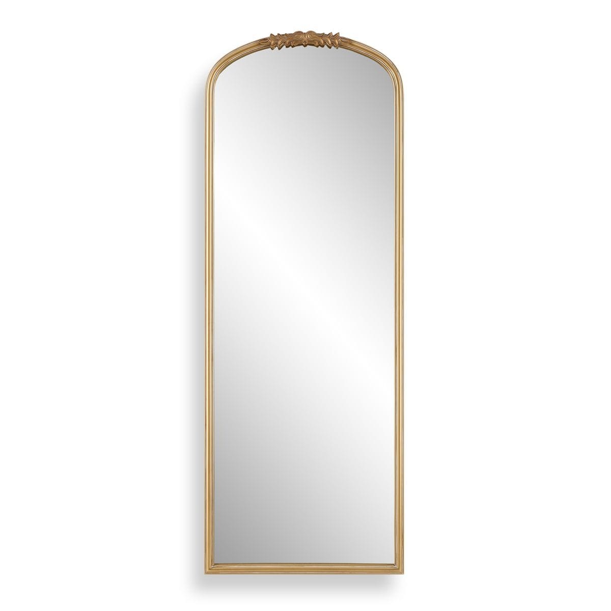 Keiichi Decor Edith Tall Antique Gold Mirror House of Isabella UK