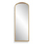 Keiichi Decor Edith Tall Antique Gold Mirror House of Isabella UK
