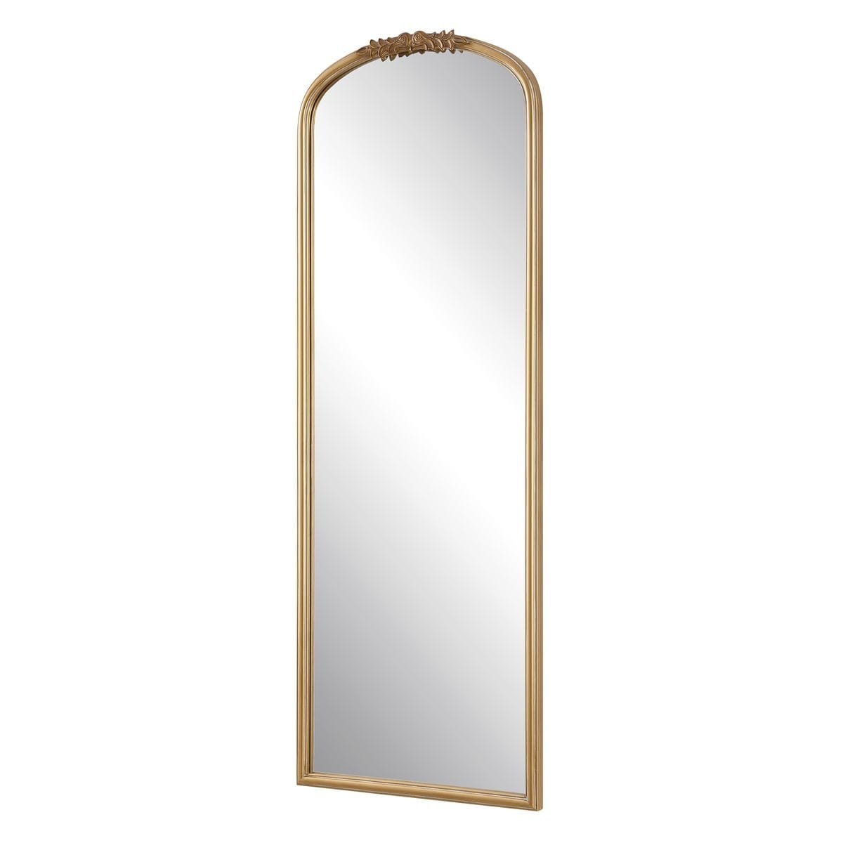 Keiichi Decor Edith Tall Antique Gold Mirror House of Isabella UK